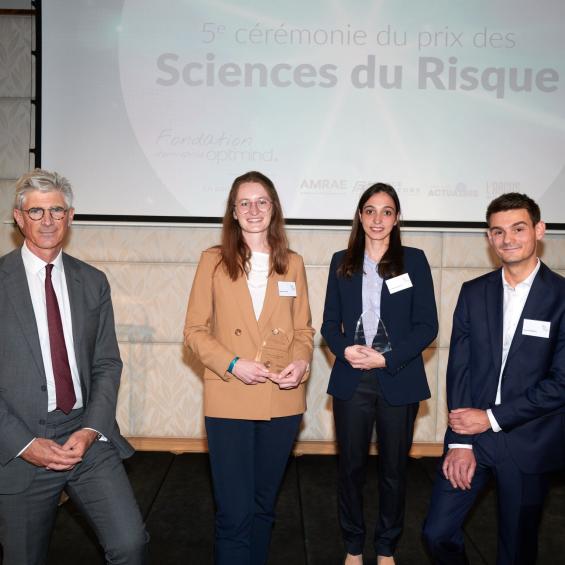 Prix des Sciences du Risque 2023 : Congratulations to Marguerite Saucé and Antoine Heranva