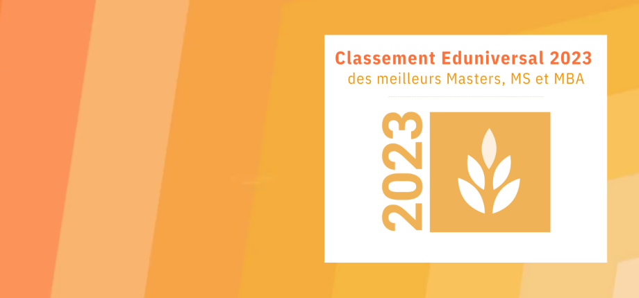 Les 4 programmes de Mastère Spécialisé® (MS) de l'ENSAE Paris en tête du Classement Eduniversal 2023