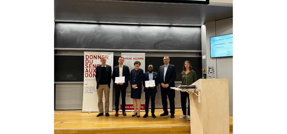 Remise du prix du meilleur mémoire d'actuariat - Promotion 2021