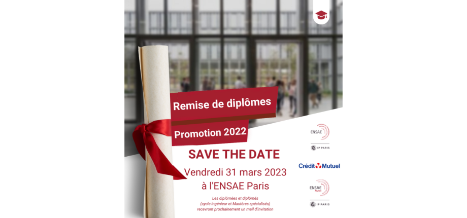 Cérémonie de remise des diplômes, promotion 2022