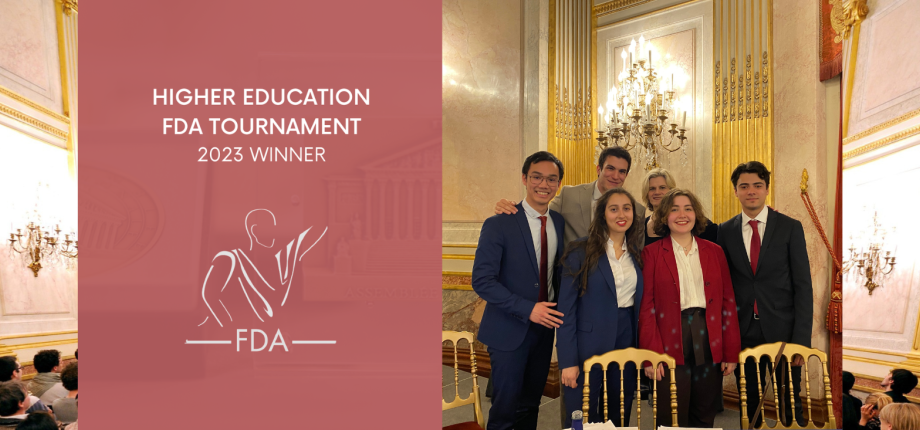 The ENSAE Paris team wins the French Debating 2023 final !