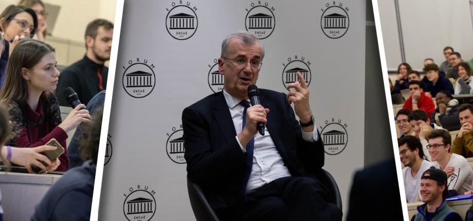 Conférence Forum avec François Villeroy de Galhau, gouverneur de la Banque de France