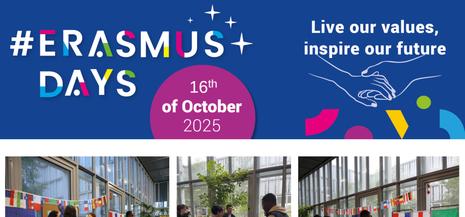 L'international à l'ENSAE : Erasmus Days le 16 octobre 2025