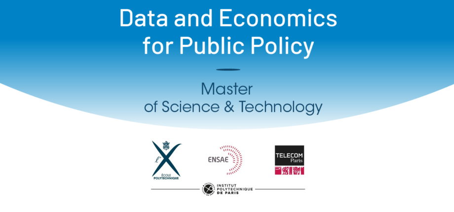 Webinaire le 15/12 à 12h30 : MSc&T Data and Economics for Public Policy