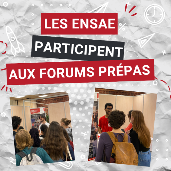 Préparationnaires : échangez avec les élèves de l'ENSAE Paris pour découvrir notre école !