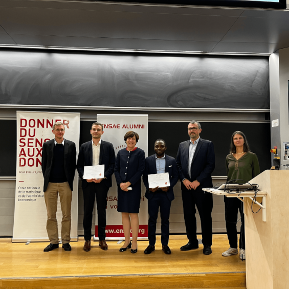 Remise du prix du meilleur mémoire d'actuariat - Promotion 2021