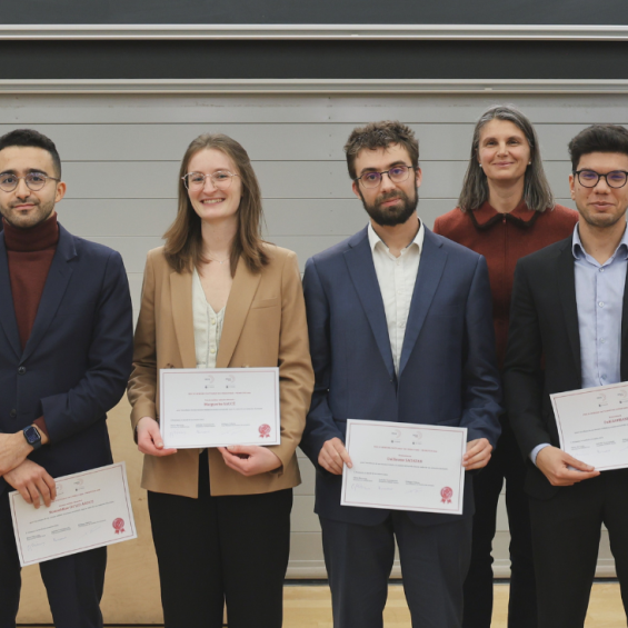 Remise du prix du meilleur mémoire d'actuariat - Promotion 2022