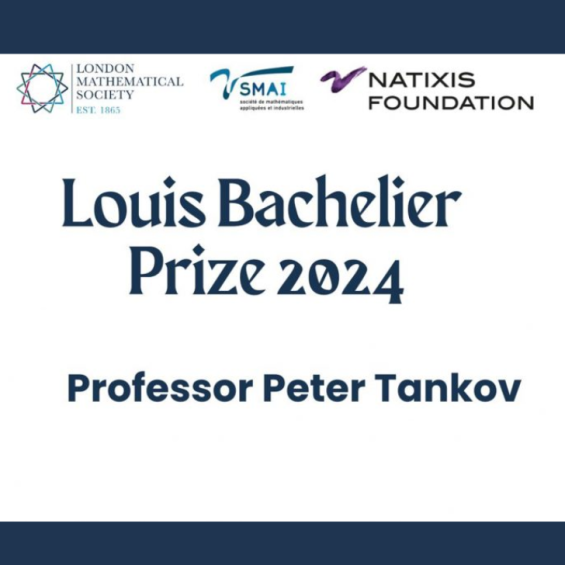 Peter Tankov, ENSAE-CREST professor, winner of the Prix Louis Bachelier 2024