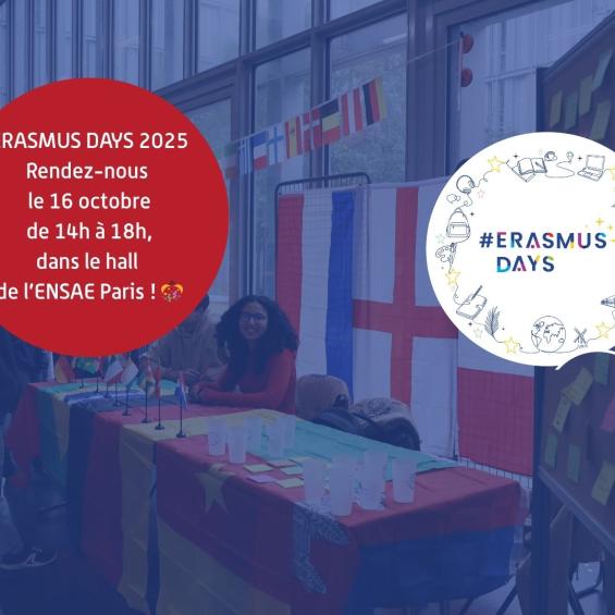 International : l'ENSAE célèbre les Erasmus Days le 16 octobre
