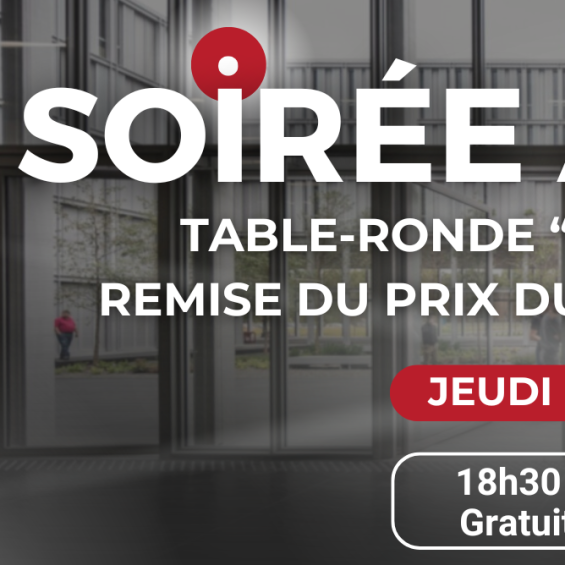 Soirée Actuariat : table-ronde et remise du Prix du meilleur mémoire, jeudi 6 novembre, 18h30