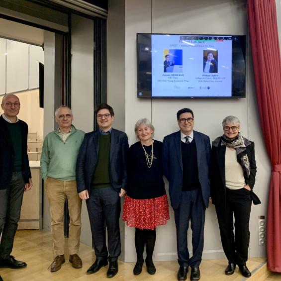 Recherche :  conférence de Philippe Aghion, Prix Nobel d'économie 2025