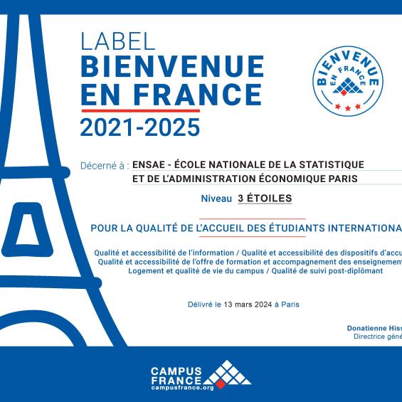 Bienvenue en France Label