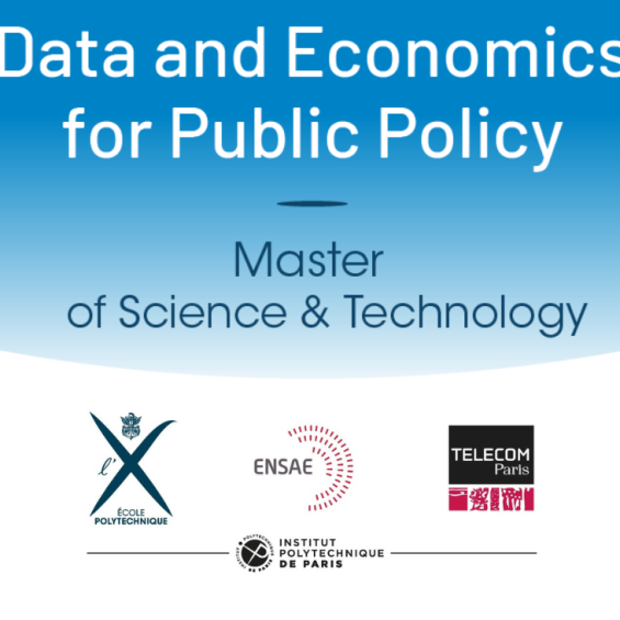 Webinaire le 15/12 à 12h30 : MSc&T Data and Economics for Public Policy