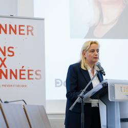 Laurence Bauduin, directrice générale Groupama Nord-Est et présidente de l’Institut des actuaires