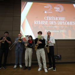 Remise des diplômés promo 2025 : fanfare
