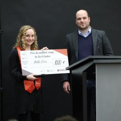 Remise des diplômés promo 2025 : prix du meilleur rapport de stage cycle Ingénieur