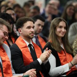 Remise des diplômés promo 2025 : salle zoom diplômés