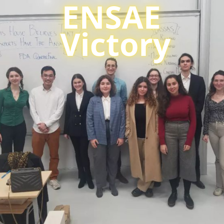 Tournoi de Debating : Université Panthéon-Assas Paris II vs ENSAE Paris