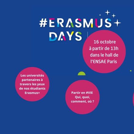 International : l'ENSAE célèbre les Erasmus Days le 16 octobre