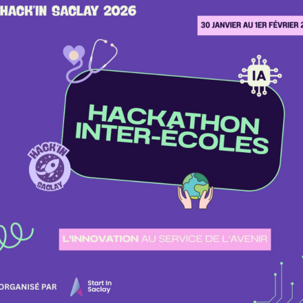 1ère édition de Hack'In Saclay sur le campus de l'ENSAE Paris