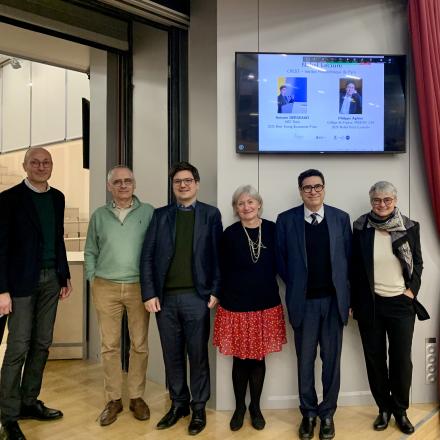 Recherche : Philippe Aghion, Prix Nobel d'économie 2025, à l'ENSAE Paris