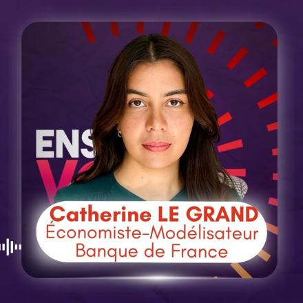Catherine Le Grand, working as an economist-modeller for economic decision-making