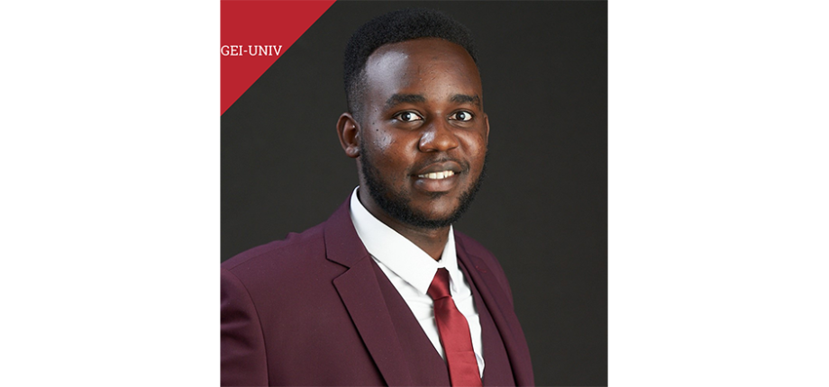 Jean de Dieu Sinzinkayo, 2nd year engineering student