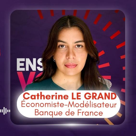 Catherine Le Grand, working as an economist-modeller for economic decision-making