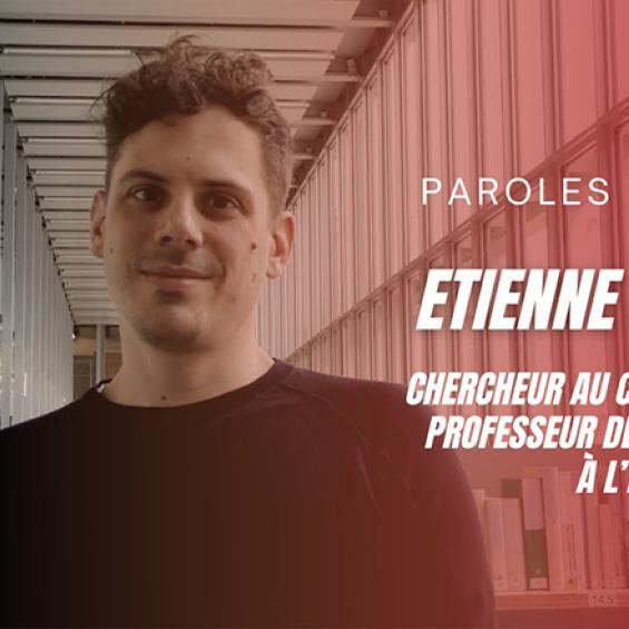 Paroles de prof: Etienne Ollion, chercheur au CNRS (CREST), professeur de sociologie