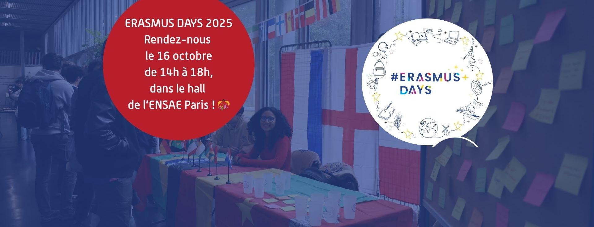 International : l'ENSAE célèbre les Erasmus Days le 16 octobre