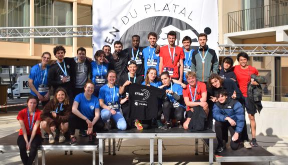Ekiden du Platal : les équipes de l'ENSAE Paris en tête du podium !
