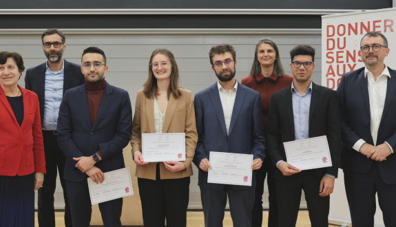 Remise du prix du meilleur mémoire d'actuariat - Promotion 2022