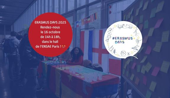 International : l'ENSAE célèbre les Erasmus Days le 16 octobre