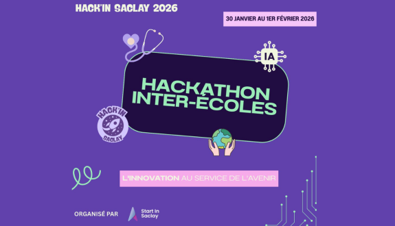 1ère édition de Hack'In Saclay à l'ENSAE Paris le 30 janvier